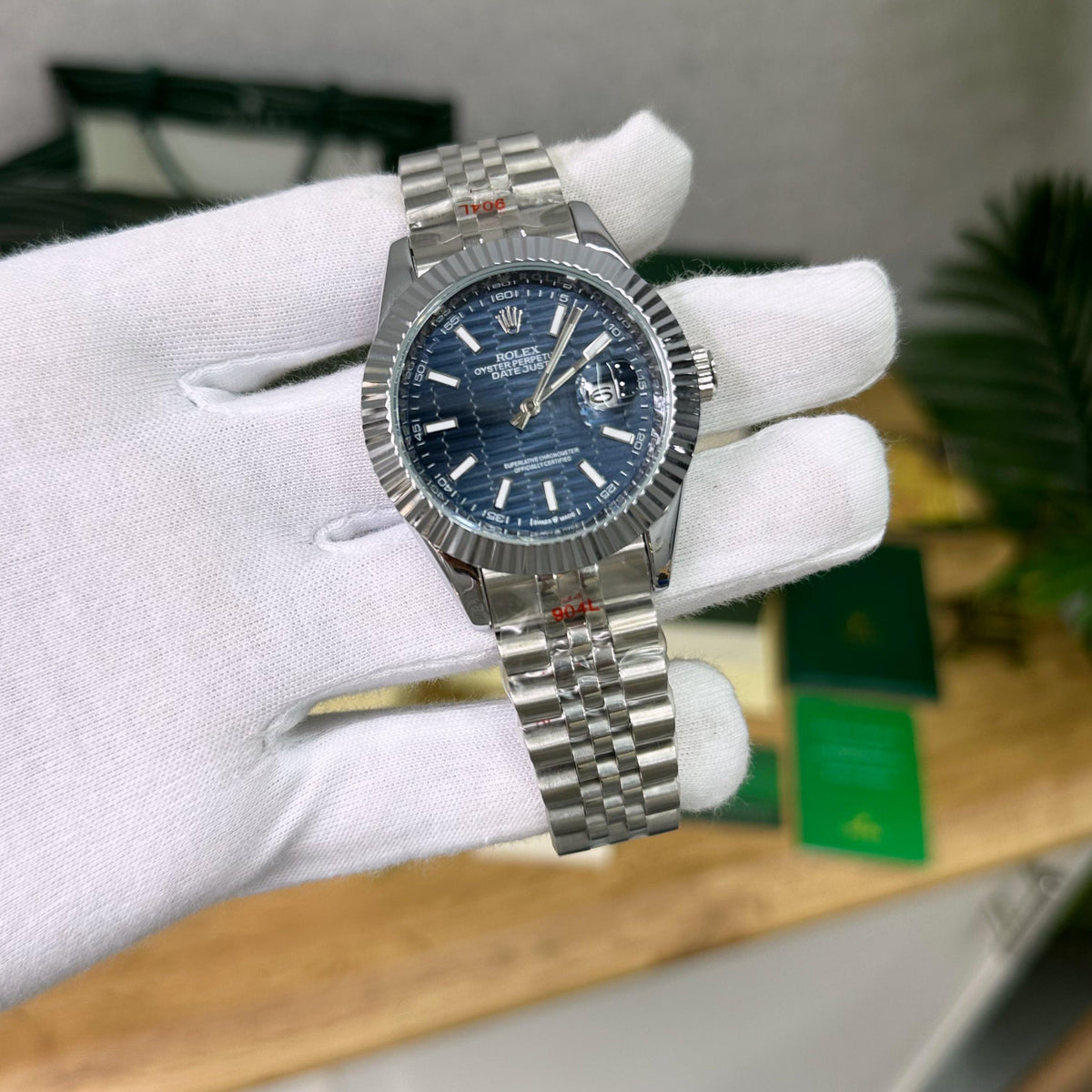 Rolex date just zr lock extra premium