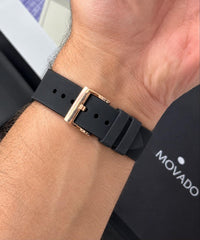 MOVADO BOLD CHOREOGRAPHY ROSE GOLD AND BROWN 🤎