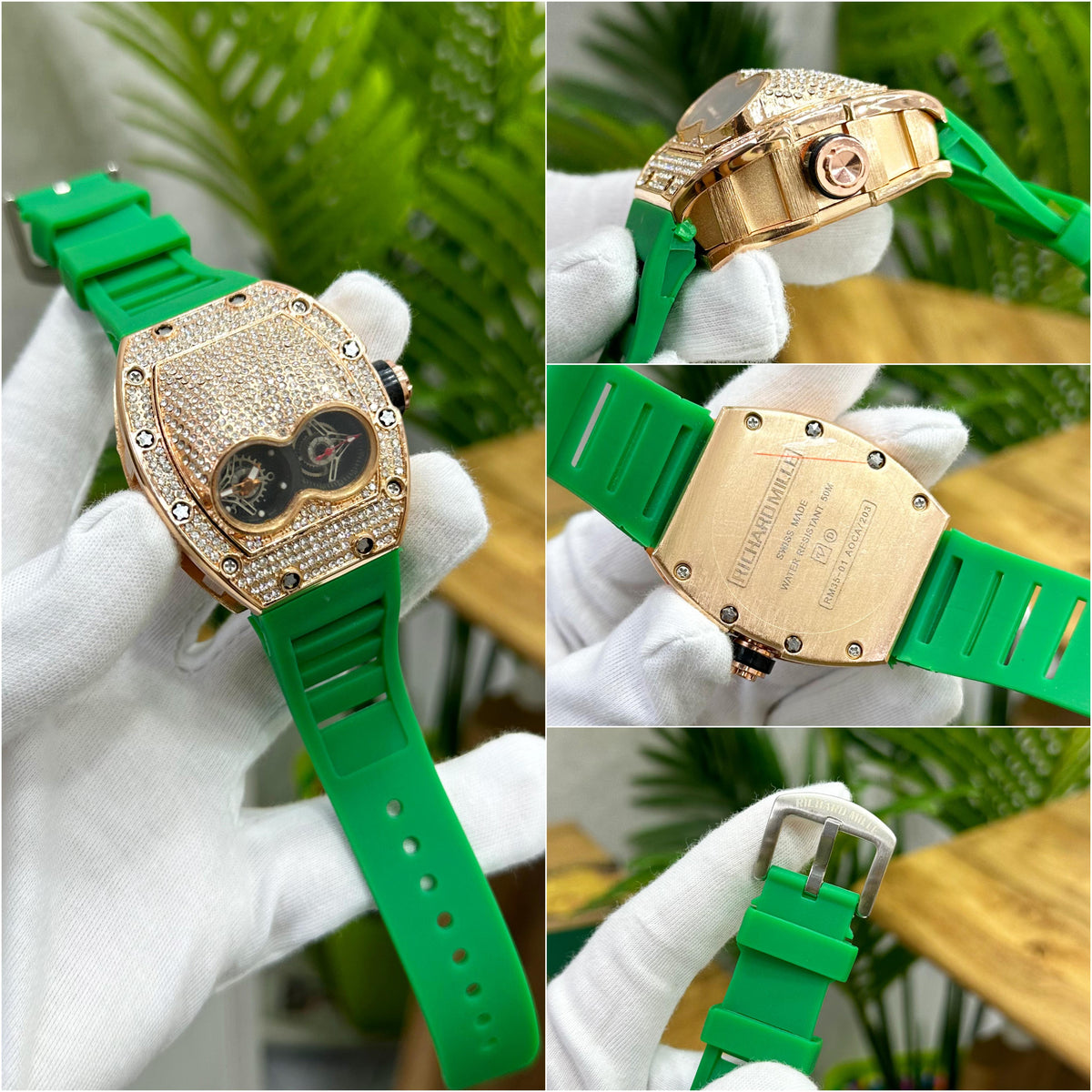 Richard mille tourbillon Diamond dial