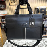 Mont Blanc Leather Bag