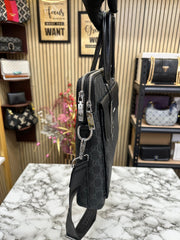 Gucci Checked Canvas  Bag