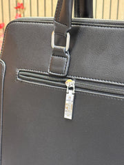 Gucci Pure Black Bind Leather  Bag