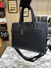 Gucci Pure Black Bind Leather  Bag