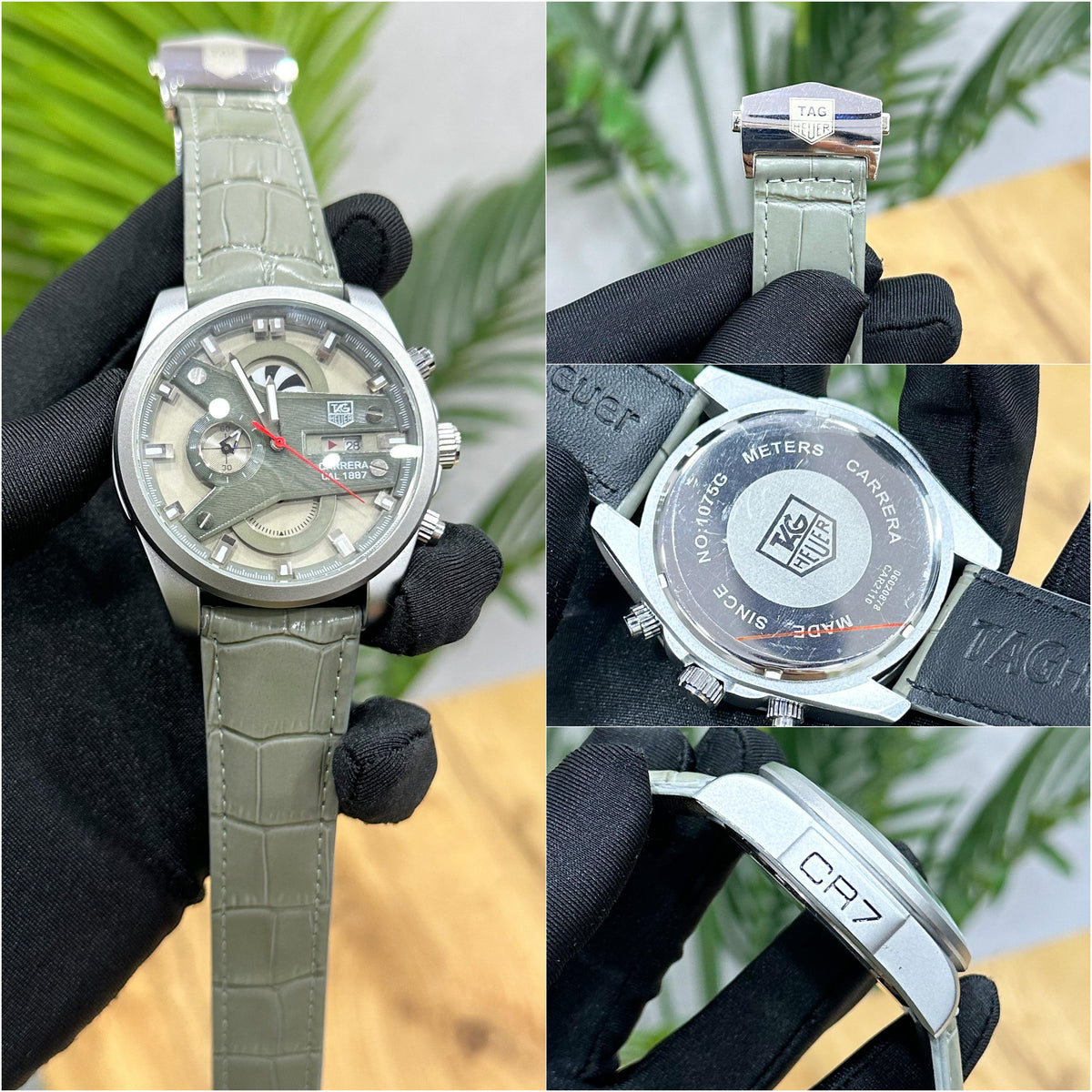 Tag heuer Carrera CR7 crocodile strap