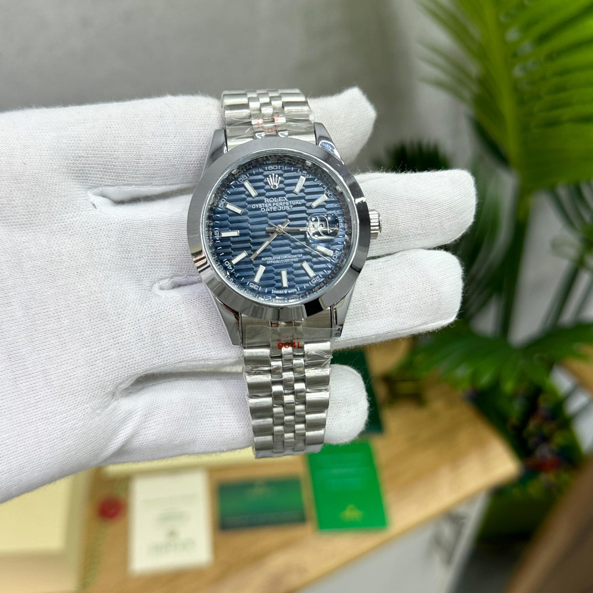 Rolex date just zr lock extra premium