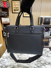 Burberry Check Canvas Laptop Bag