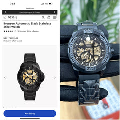 Fossil bronson automatic ME3255