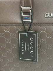 Gucci  Black Bind Leather  Bag