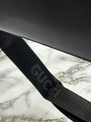 Gucci Pure Black Bind Leather  Bag
