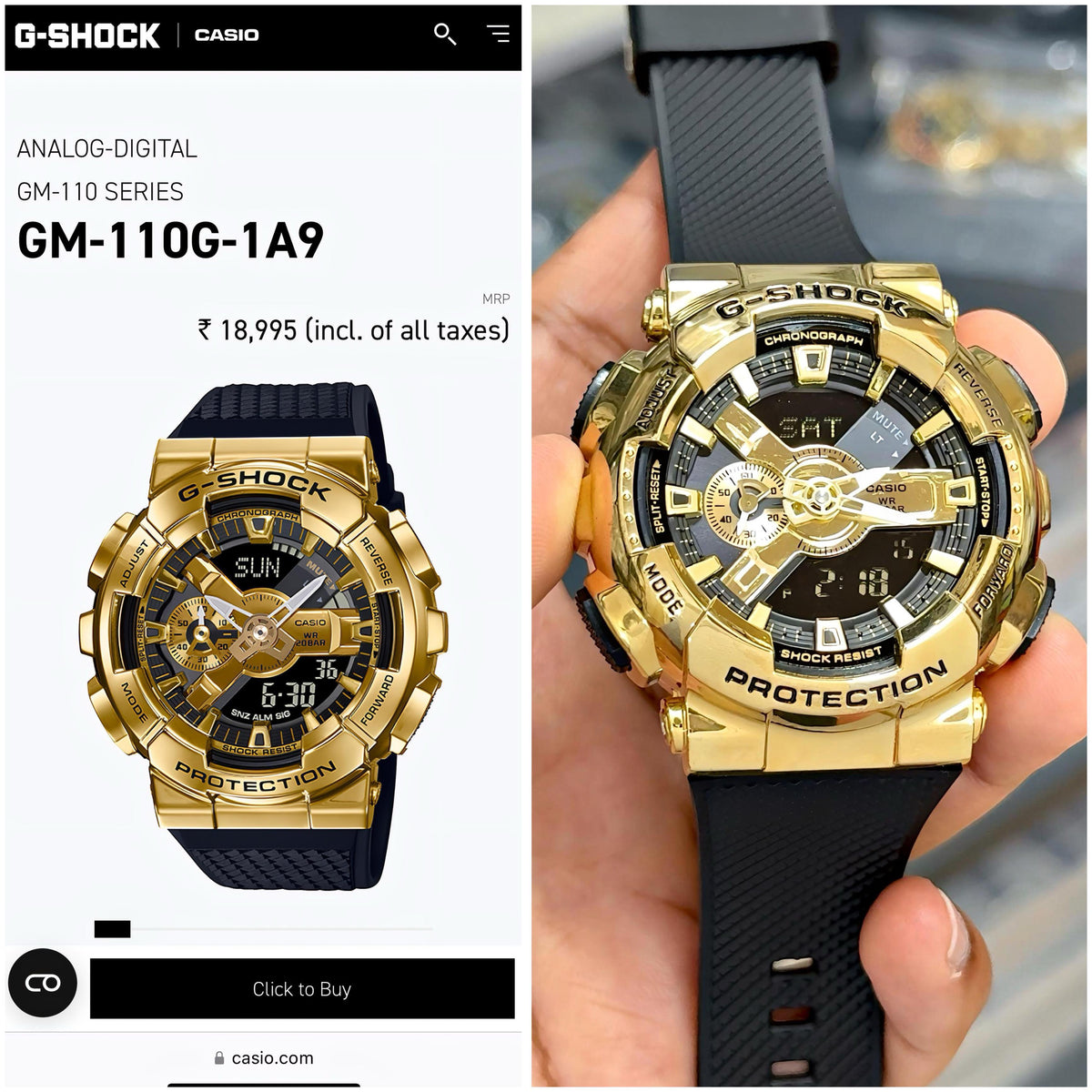 G Shock GM 110