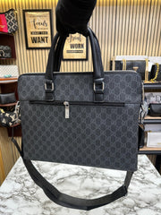 Gucci Checked Canvas  Bag