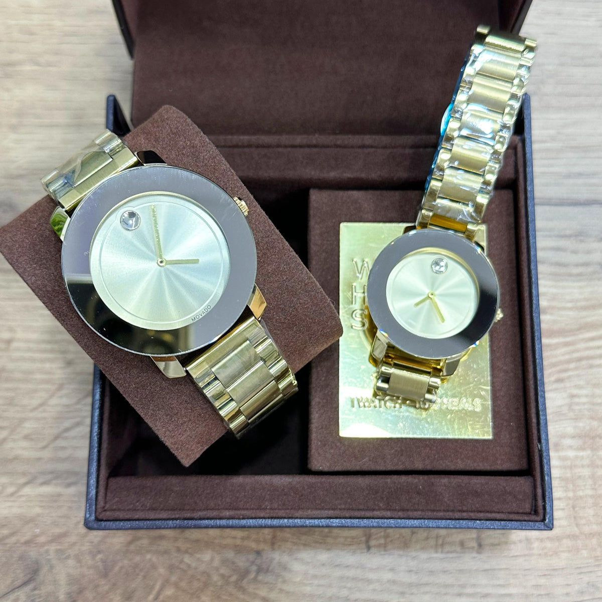Premium Movado couple watches