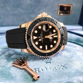 ROLEX YATCH MASTER COPPER BLACK