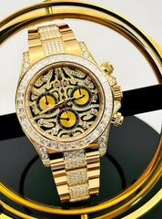 ROLEX DAYTONA EYE OF THE TIGER GOLD