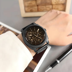 Fossil ME 3253 automatic open heart black