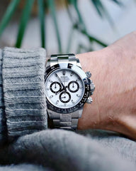 ROLEX DAYTONA SILVER BLACK