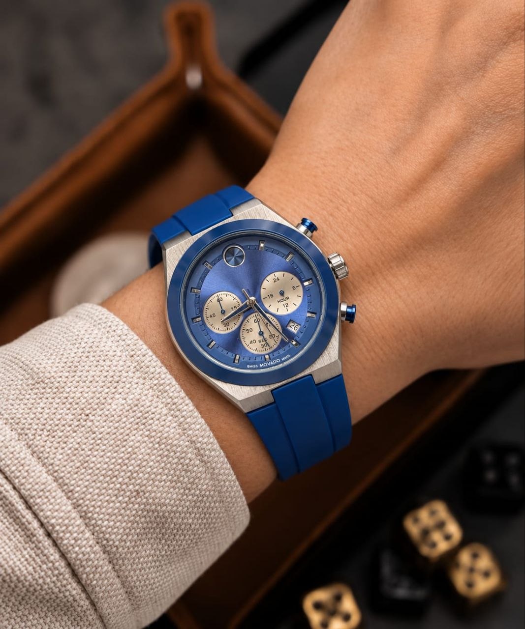 MOVADO BOLD CHOREOGRAPHY BLUE