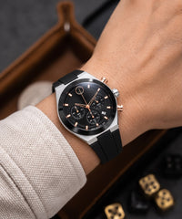 MOVADO BOLD CHOREOGRAPHY BLACK AND SILVER