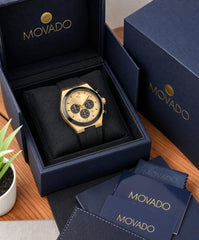 MOVADO BOLD CHOREOGRAPHY GOLD BLACK