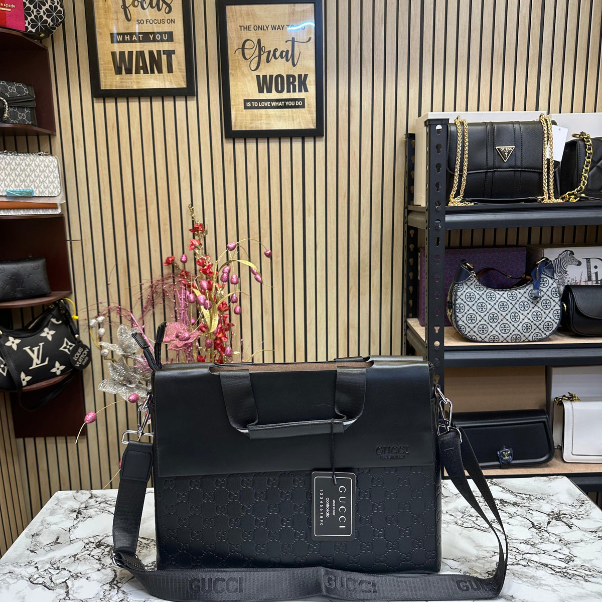Gucci Black Leather bag