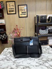 Mont Blanc Leather Bag