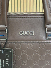 Gucci  Black Bind Leather  Bag