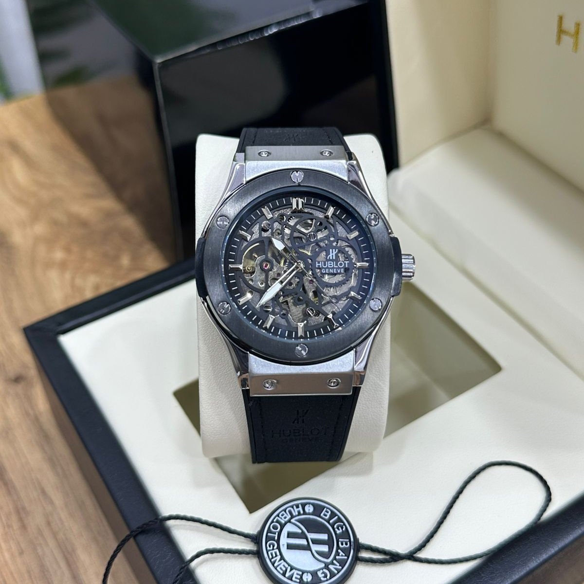 Hublot automatic open face