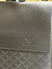 Giorgio Armani Pure Black Leather  Bag