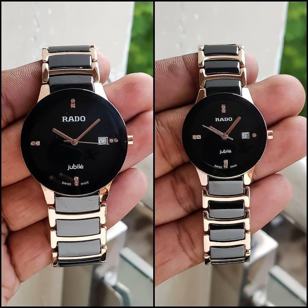 Rado centrix couple watch