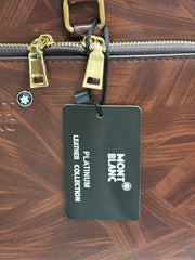 Mont Blanc Leather  Bag