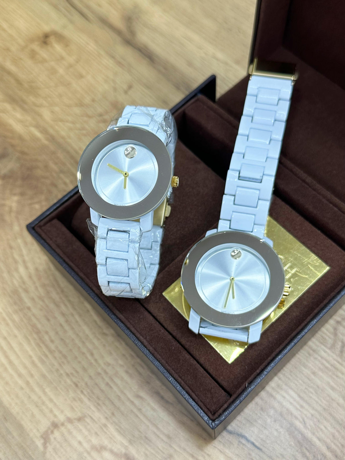 Premium Movado couple watches