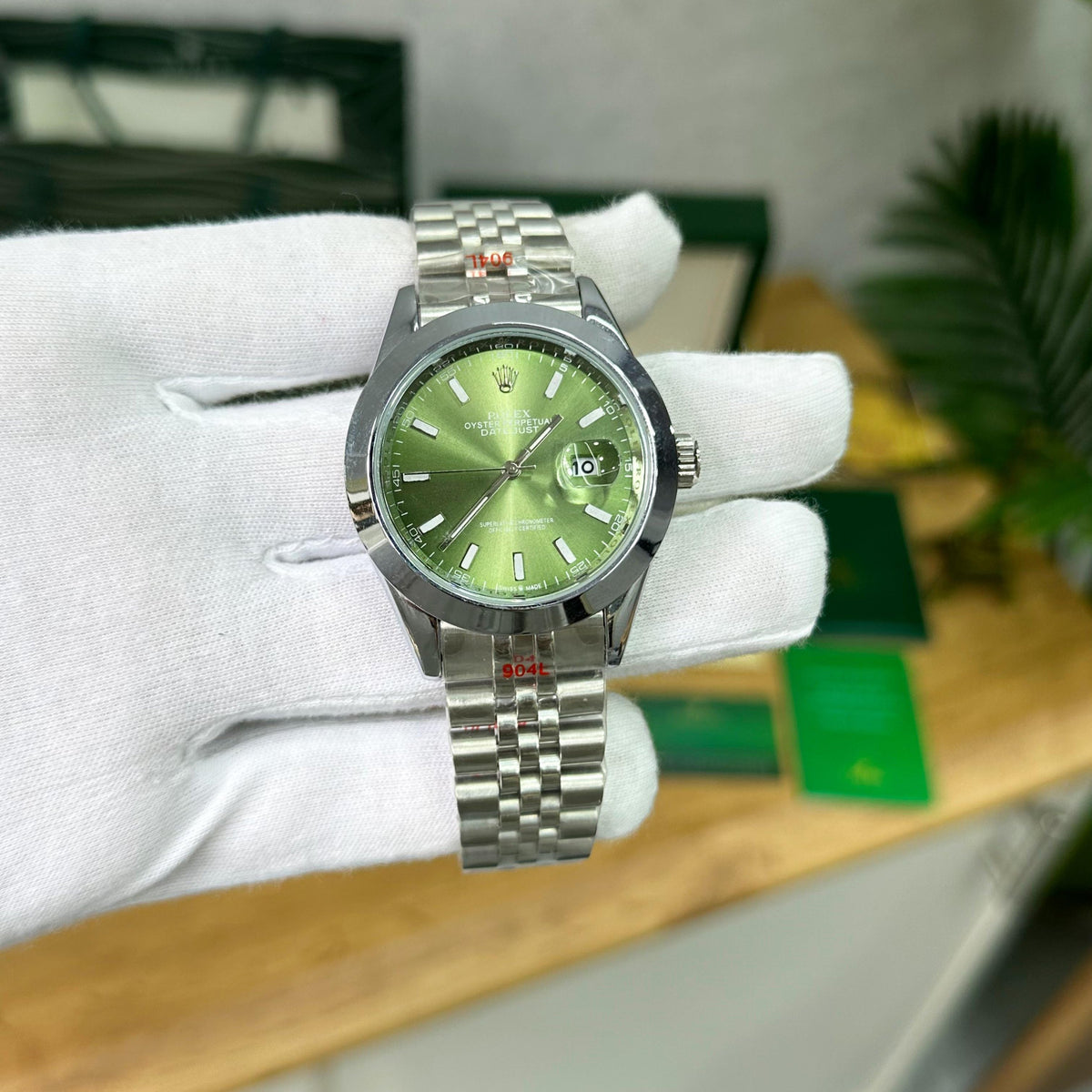 Rolex date just zr lock extra premium